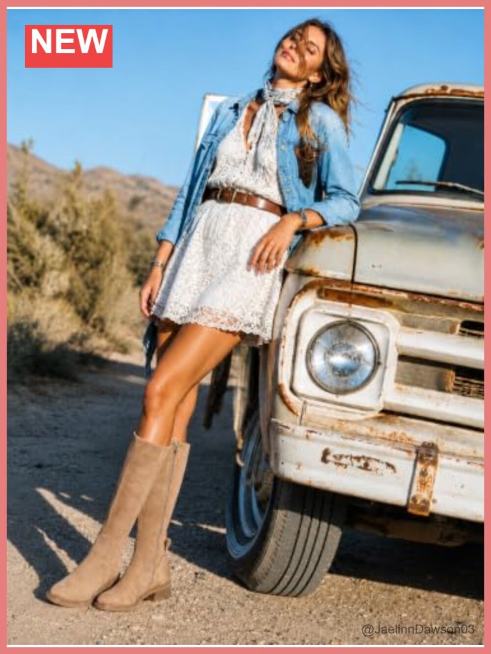 Women's Knee High Suede Boots Side Zip Round Toe Low Heel - Picture 3 of 6